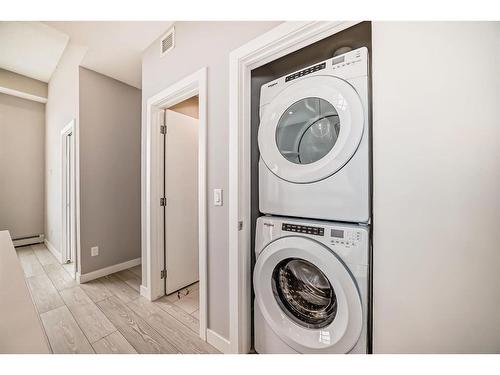 1517-395 Skyview Parkway Ne, Calgary, AB - Indoor Photo Showing Laundry Room