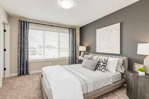 263 Cornerbrook Road Ne, Calgary, AB - Indoor Photo Showing Bedroom