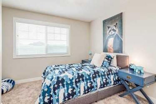 263 Cornerbrook Road Ne, Calgary, AB - Indoor Photo Showing Bedroom