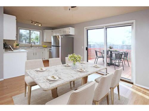 136 Bedfield Close Ne, Calgary, AB - Indoor Photo Showing Dining Room