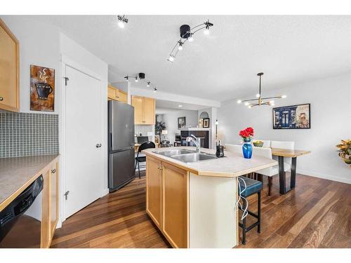 292 Prestwick Heights Se, Calgary, AB - Indoor Photo Showing Kitchen With Double Sink