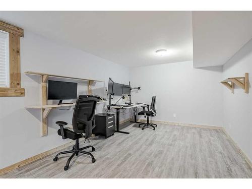 55 Sunset Link, Cochrane, AB - Indoor Photo Showing Office