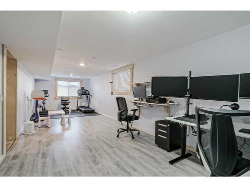 55 Sunset Link, Cochrane, AB - Indoor Photo Showing Office