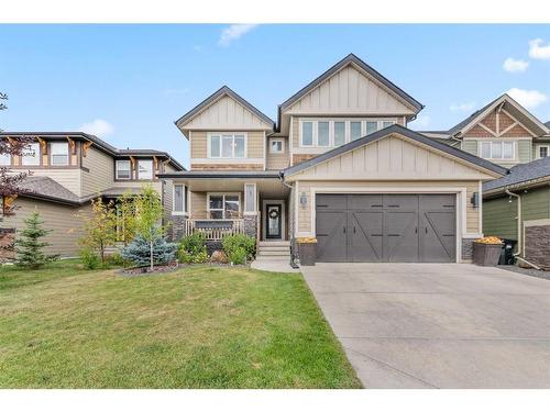 224 Auburn Sound View Se, Calgary, AB - Outdoor With Deck Patio Veranda With Facade