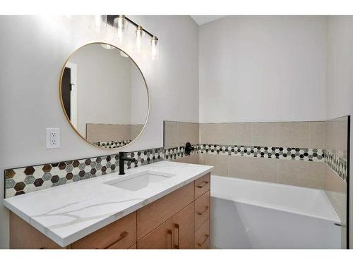 714 5 Street Sw, Sundre, AB - Indoor Photo Showing Bathroom