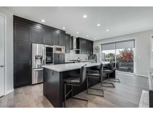 164 Auburn Meadows Crescent Se, Calgary, AB - Indoor Photo Showing Kitchen With Upgraded Kitchen