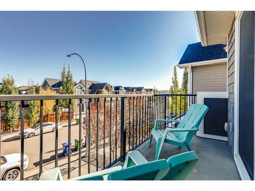 164 Auburn Meadows Crescent Se, Calgary, AB - Outdoor With Balcony With Exterior