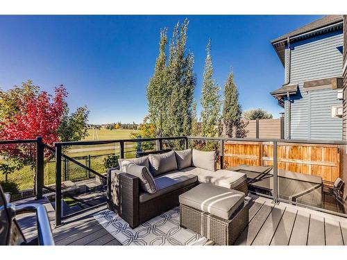 164 Auburn Meadows Crescent Se, Calgary, AB - Outdoor With Deck Patio Veranda With Exterior