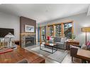 226-101 Montane Road, Canmore, AB  - Indoor Photo Showing Living Room With Fireplace 