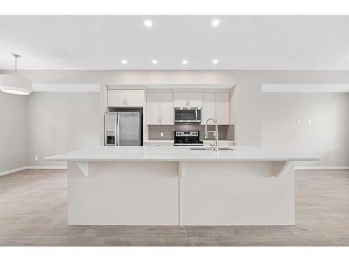 623 Nolanlake Villas Nw, Calgary, AB - Indoor Photo Showing Kitchen With Upgraded Kitchen