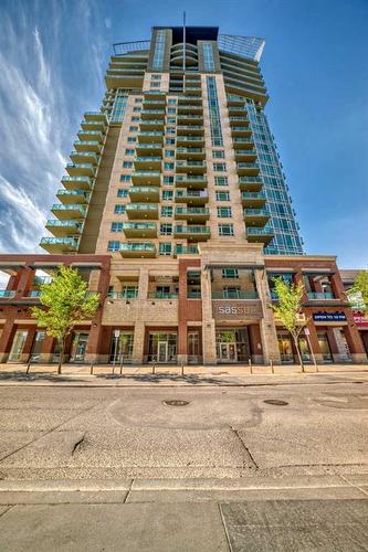 204-1410 1 Street Se, Calgary, AB - Outdoor With Balcony With Facade