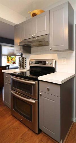 42-567 Edmonton Trail Ne, Airdrie, AB - Indoor Photo Showing Kitchen