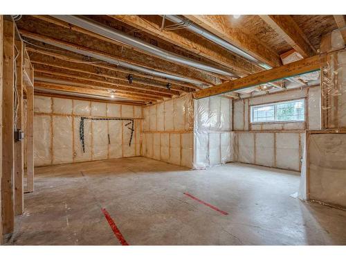 134 Coopers Bay Sw, Airdrie, AB - Indoor Photo Showing Basement