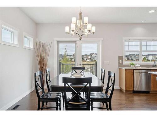 130 Reunion Landing Nw, Airdrie, AB - Indoor Photo Showing Dining Room