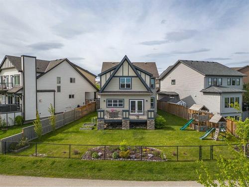 130 Reunion Landing Nw, Airdrie, AB - Outdoor With Deck Patio Veranda