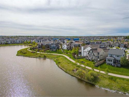 130 Reunion Landing Nw, Airdrie, AB - Outdoor With Body Of Water With View