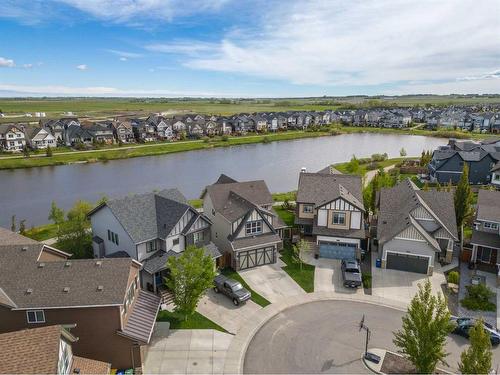 130 Reunion Landing Nw, Airdrie, AB - Outdoor With Body Of Water With View