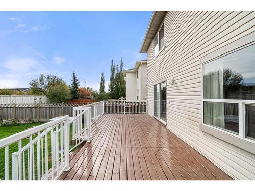 44 Crystalridge Close, Okotoks, AB - Outdoor With Deck Patio Veranda With Exterior