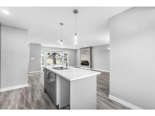 52 Templeby Drive Ne, Calgary, AB - Indoor Photo Showing Kitchen With Double Sink