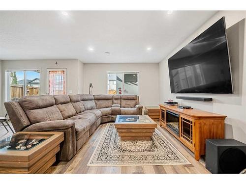 74 Sage Berry Way Nw, Calgary, AB - Indoor Photo Showing Living Room