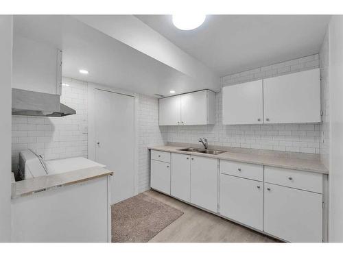 4704 Whitehorn Drive Ne, Calgary, AB - Indoor Photo Showing Kitchen With Double Sink