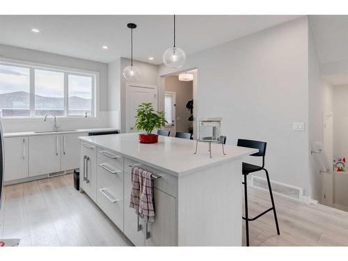 232 Chelsea Manor, Chestermere, AB - Indoor Photo Showing Kitchen