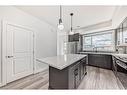 25 Silverton Glen Way Sw, Calgary, AB  - Indoor Photo Showing Kitchen With Stainless Steel Kitchen With Upgraded Kitchen 