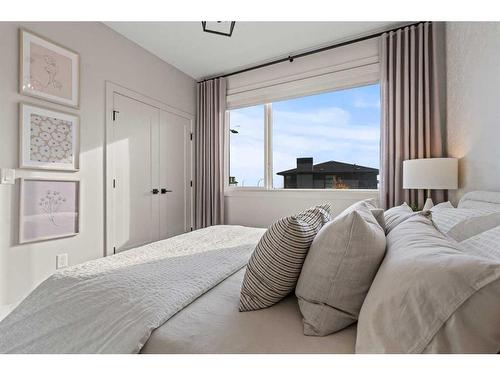 43 Bluerock Avenue Sw, Calgary, AB - Indoor Photo Showing Bedroom