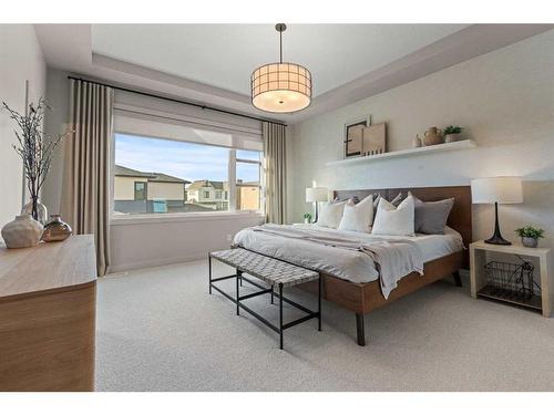 43 Bluerock Avenue Sw, Calgary, AB - Indoor Photo Showing Bedroom