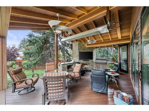 128 Lake Mead Green Se, Calgary, AB -  With Fireplace With Deck Patio Veranda With Exterior