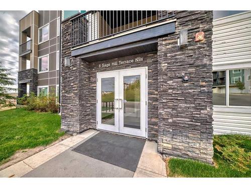 208-8 Sage Hill Terrace Nw, Calgary, AB - Outdoor With Balcony