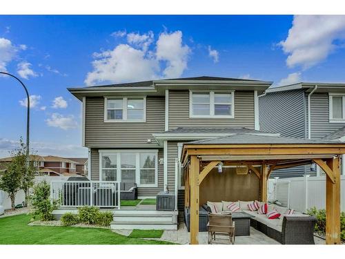 100 Redstone Parade Ne, Calgary, AB - Outdoor With Deck Patio Veranda