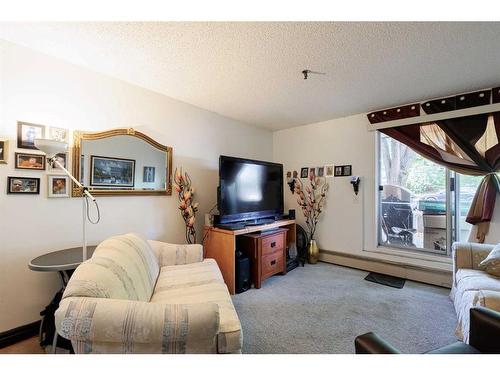 104-525 56 Avenue Sw, Calgary, AB - Indoor Photo Showing Living Room