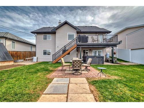 340 Parkview Estates, Strathmore, AB - Outdoor With Deck Patio Veranda