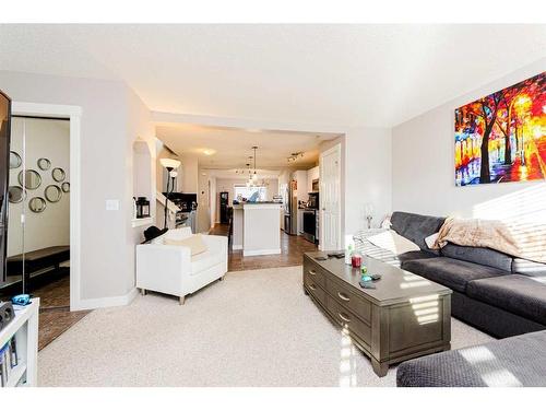 366 Saddlebrook Way Ne, Calgary, AB - Indoor Photo Showing Living Room