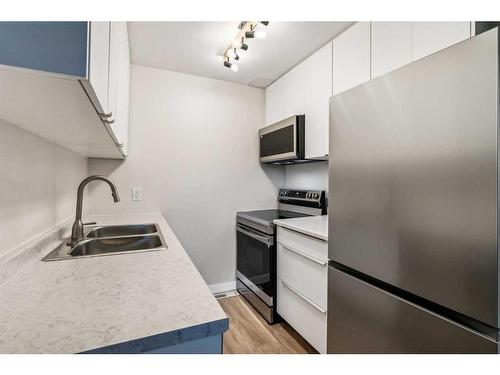 82-251 90 Avenue Se, Calgary, AB - Indoor Photo Showing Kitchen With Stainless Steel Kitchen With Double Sink