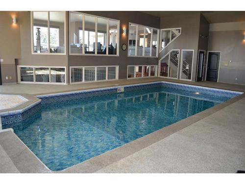 192 Blueridge Rise, Rural Rocky View County, AB -  Photo Showing Other Room With In Ground Pool