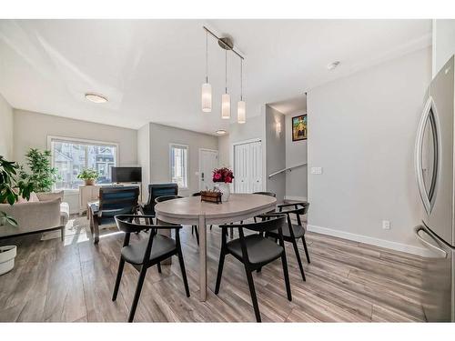 459 Canals Crossing Sw, Airdrie, AB - Indoor Photo Showing Dining Room