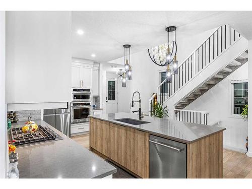 9 Sage Meadows Green Nw, Calgary, AB - Indoor Photo Showing Kitchen