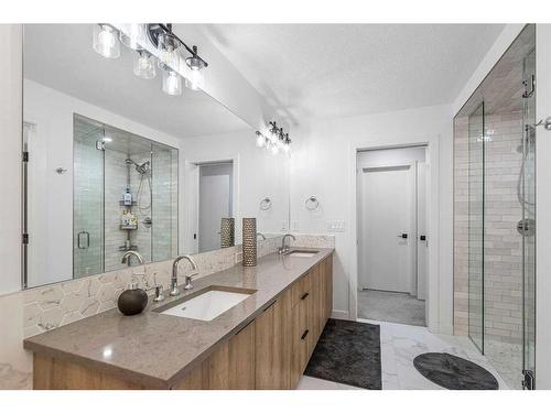 9 Sage Meadows Green Nw, Calgary, AB - Indoor Photo Showing Bathroom