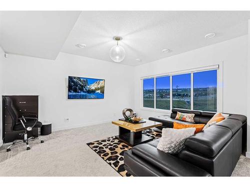 9 Sage Meadows Green Nw, Calgary, AB - Indoor Photo Showing Living Room