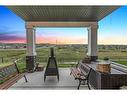 9 Sage Meadows Green Nw, Calgary, AB  - Outdoor With Deck Patio Veranda With View With Exterior 