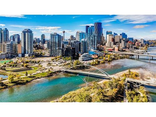 2-834 Mcpherson Road Ne, Calgary, AB - Outdoor With Body Of Water With View