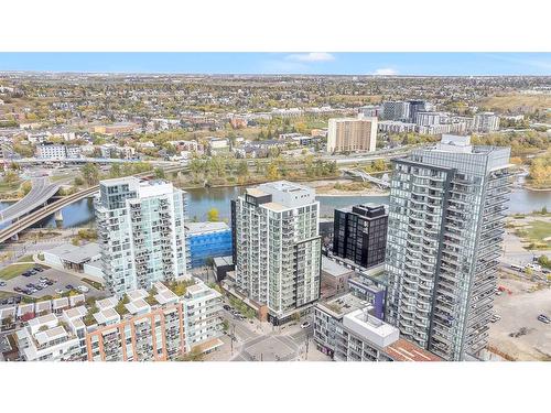 1004-550 Riverfront Avenue Se, Calgary, AB - Outdoor With View