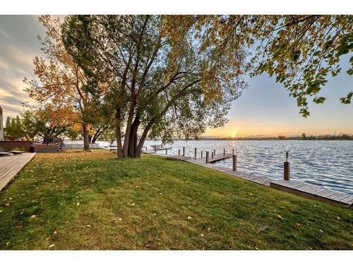 1069 East Chestermere Drive, Chestermere, AB - Outdoor With Body Of Water With View