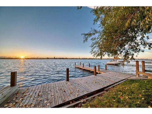 1069 East Chestermere Drive, Chestermere, AB - Outdoor With Body Of Water With View