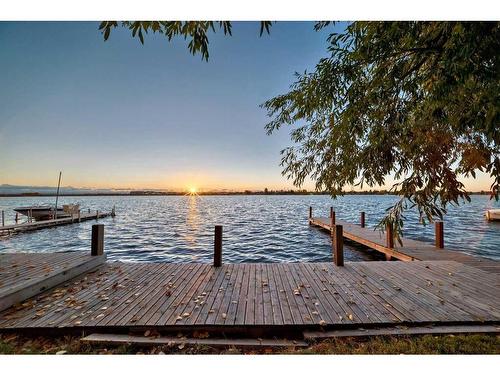 1069 East Chestermere Drive, Chestermere, AB - Outdoor With Body Of Water With View