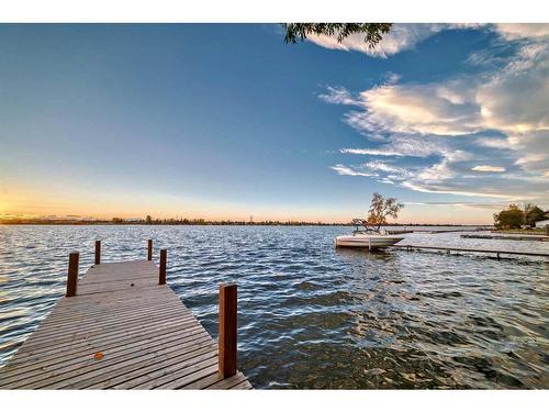 1069 East Chestermere Drive, Chestermere, AB - Outdoor With Body Of Water With View