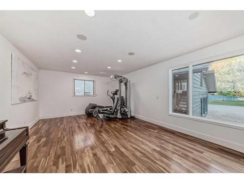 1069 East Chestermere Drive, Chestermere, AB - Indoor Photo Showing Gym Room