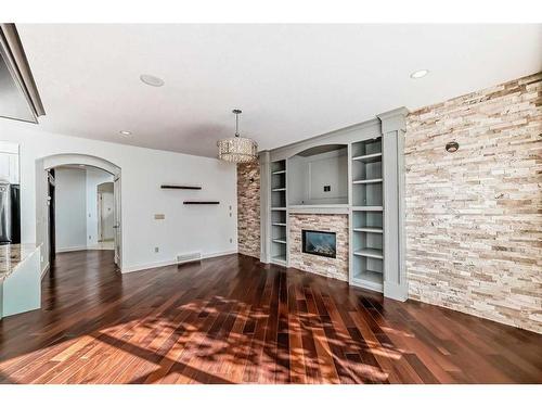 114 Sage Meadows Way Nw, Calgary, AB - Indoor Photo Showing Other Room With Fireplace